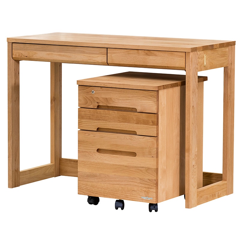 堀田木工所】 デスク カルロ3014 幅100cm アルダー材 国産家具