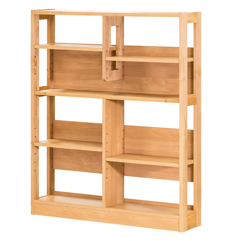 堀田木工所】 書棚・ラック カルロ3014 幅100cm アルダー材 国産家具