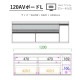 �ڥ⡼�֥�� �֥쥤�� TV�� ��120cm ���������� 120AV�ܡ���L���񻺲ȶ�