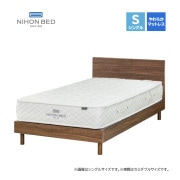 シルキーパフ シングル ニホンベッド 日本ベッド シングル マットレス シルキーパフ 【送料込み