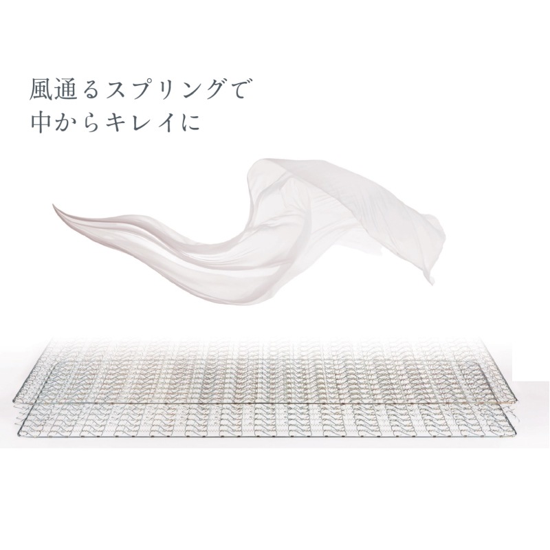 フランスベッド】セミダブルベッドセット（引出しタイプ）エディ