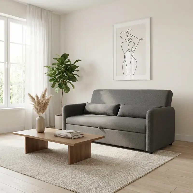 はっ水2人掛けソファベッド