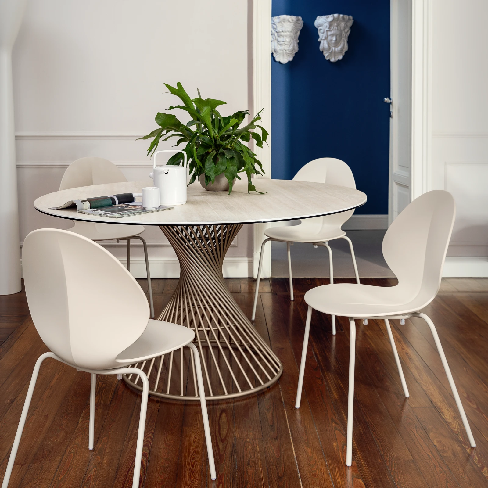 カリガリス ヴォルテックス 円形ダイニングテーブル ／ Calligaris VORTEX Round Dining Table【4108-FD】