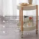 MALUU（マルー）蓋付きサイドテーブルワゴン
