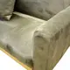 ペール ベロア調生地ソファベッド