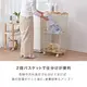 CHAKI（チャキ）テーブル付き２段バスケット