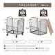 CHAKI（チャキ）テーブル付き２段バスケット