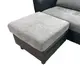 ヘッドレスト付き分割カウチソファ
