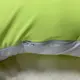 冷感マカロンビーズクッション月型