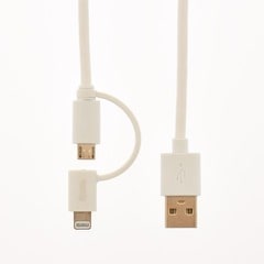 AudioComm 饤ȥ˥Ѵץ micro USB֥ 1mIP-C10MNH-W 01-7033