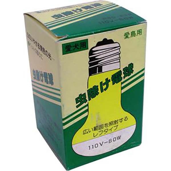 旭光 虫除け電球 E26 60W｜084613 04-3928｜通販ならオーム電機
