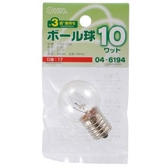 Ǯ ߥ˥ܡ G30 E17 ꥢ 10W Ĺ̿LB-G3710-CLL 04-6194