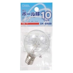 ��Ǯ�� �ߥ˥ܡ���� G50 10W ���ꥢ E17��LB-G5710-C 04-6488