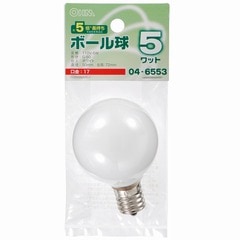 ��Ǯ�� �ߥ˥ܡ���� G50 E17 5W �ۥ磻�ȡ�LB-G5705-WLL 04-6553