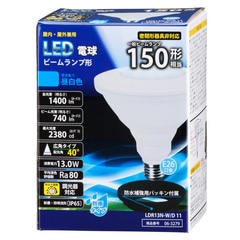 LED�ŵ� �ӡ�����׷� E26 150������ ���� 13W 1400lm 127mm Ĵ�����б� �ɱ������ס�LDR13N-W/D 11 06-3279