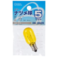 �ʥĥ�� ���顼 E12 5W ���ꥢ������������LB-T205-CY 06-0405