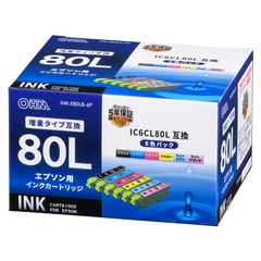 ץߴ IC6CL80L 6INK-E80LB-6P 01-4144