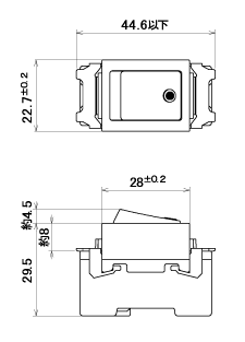 10個セット】埋込タンプラスイッチ 片切 ML1111 st-8001｜通販なら