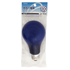 ��Ǯ�ŵ� ���顼 E26 100W �֥롼��LB-PS7600-CA 04-6012