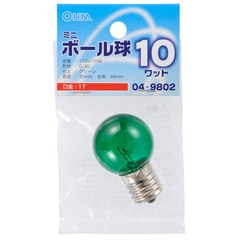 ��Ǯ�� �ߥ˥ܡ���� E17 10W G30 ���꡼���LB-G3710-CG 04-9802