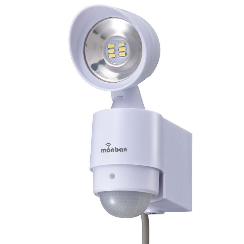 monban LEDセンサーライト 1灯｜LS-AH13F4-W 07-8216｜通販ならオーム