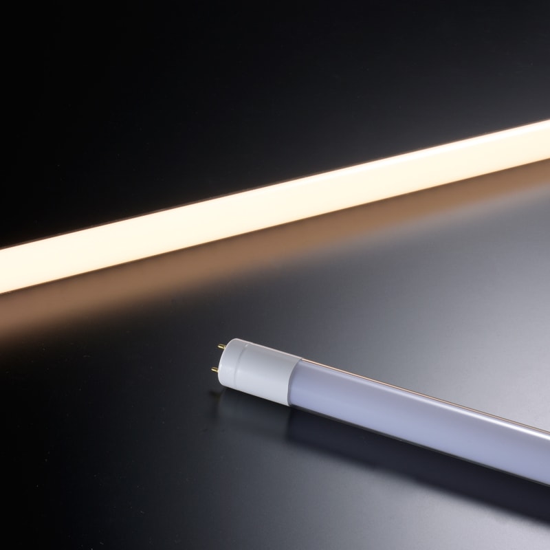 直管LEDランプ 20形相当 G13 電球色 片側給電仕様 グロースタータ式