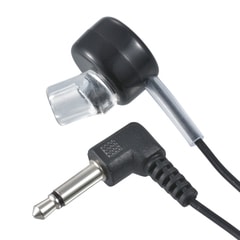AudioComm �Ҽ���Υ�륤��ۥ� ��3.5�ߥ˥ץ饰L�� 1m �֥�å���EAR-B351L-K 03-3167