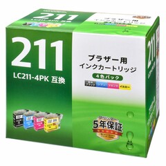 �֥饶���ߴ����� LC211-4P 4������INK-B211B-4P 01-4274