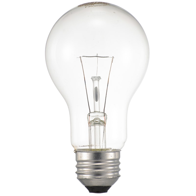 白熱電球 一般形電球 E26 60W クリア｜LB-D6660C 06-0641｜通販なら