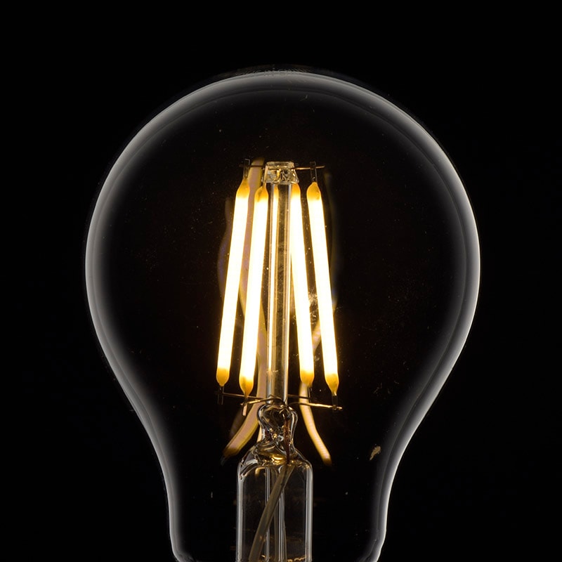 LED電球 フィラメント 一般電球 E26 40形相当 電球色 クリア 全