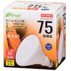 LED�ŵ� �ӡ�����׷� E26 75������ 6.7W �ŵ忧 ������ ���⡦�������� E-Bright��LDR7L-W20/75W 06-3121