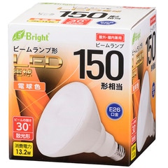 LED�ŵ� �ӡ�����׷� E26 150������ 13.2W �ŵ忧 ������ ���⡦�������� E-Bright��LDR13L-W20/150W 06-3125