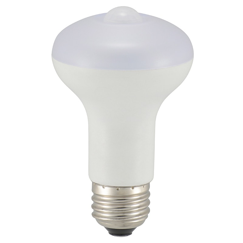LED電球 レフランプ形 E26 60形相当 人感・明暗センサー 電球色｜LDR7L