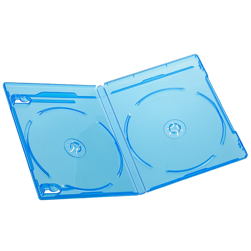 Blu-ray デスク/ケース 一般的な市販のケースと同じ厚さ12.5mmの1枚収納ブルーレイ