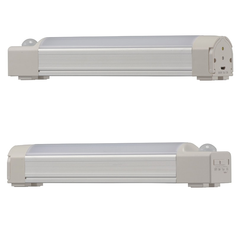 充電LED多目的ライト センサー式 5W 昼光色｜SL-RSP050AD-W 06-3520