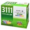֥饶ߴ LC3111 4ѥåINK-BR3111-4P 01-3875