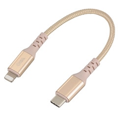 AudioComm Type-C/�饤�ȥ˥󥰥����֥� 0.15m��SIP-L015TCH-N 01-7124