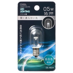 LED�ŵ� �ʥĥ��� E12/0.5W ���� ���ꥢ��LDT1N-H-E12/13C 06-4604