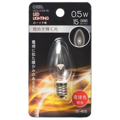 LED�ŵ� ���������ŵ�� E12/0.5W �ŵ忧 ���ꥢ��LDC1L-H-E12 13C 06-4615