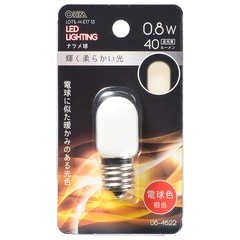 LED�ŵ� �ʥĥ��� E17/0.8W �ŵ忧��LDT1L-H-E17/13 06-4622