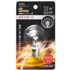 LED�ŵ� �ߥ˥ܡ����ŵ�� E17/1.2W �ŵ忧 ���ꥢ��LDG1L-H-E17 15C 06-4661