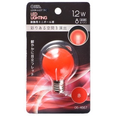 LED�ŵ� �ߥ˥ܡ����ŵ�� E17/1.2W �� ���ꥢ��LDG1R-H-E17 15C 06-4667