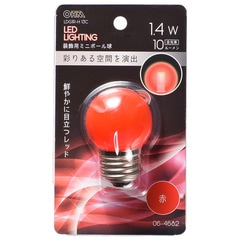 LED�ŵ� �ߥ˥ܡ����ŵ�� E26/1.4W �� ���ꥢ��LDG1R-H 13C 06-4682