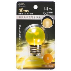 LED�ŵ� �ߥ˥ܡ����ŵ�� E26/1.4W �� ���ꥢ��LDG1Y-H 13C 06-4685