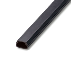 マサル工業 テープ付ニュー・エフモール 3号 1m ブラック｜BSFT3W 14