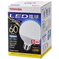 ��� LED�ŵ� �ܡ����ŵ�� E26 60�� ����� LDG6D-G/60V1��4580625138761 16-0680