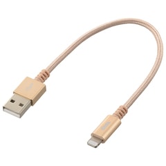 AudioComm �ڤ�ˤ����饤�ȥ˥󥰥����֥� USB TypeA/Lightning 0.15m��SIP-L015TAH-N 01-7104