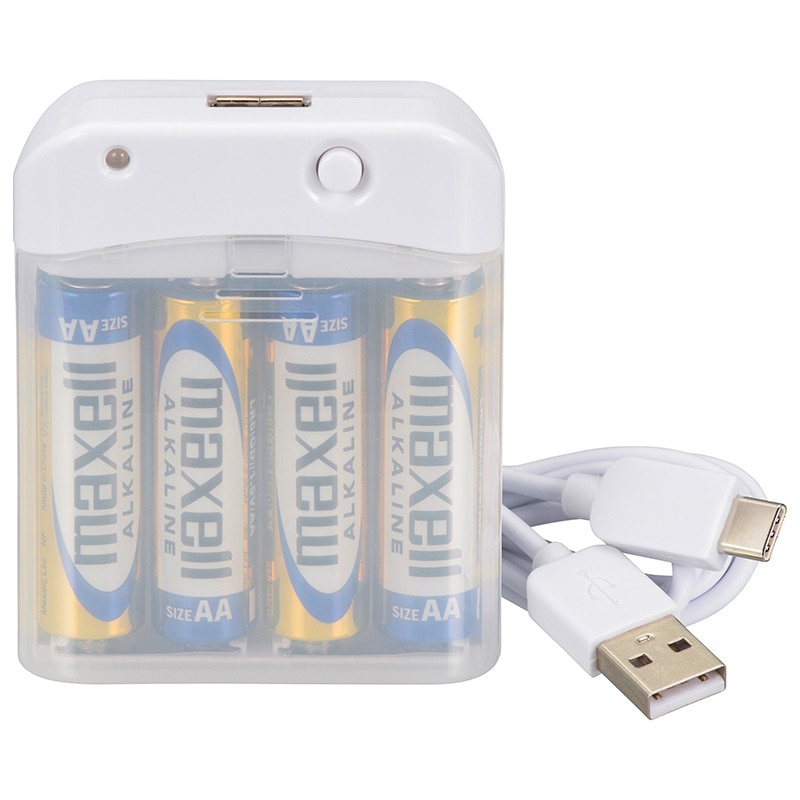 電池式携帯充電器 air-J 乾電池式 充電器 乾電池 USB スマホ充電器 iPhone android