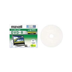 �ޥ����� maxell �ǡ�����DVD-R�ǥ����� �Ҥ��Ӥ�����졼�٥� 1��16��® CPRM�б�  10������DRD47WPD.10S 13-3236