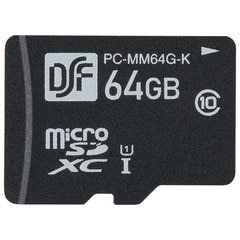 �ޥ�����SD���꡼������ 64GB ��®�ǡ���ž����PC-MM64G-K 01-0757